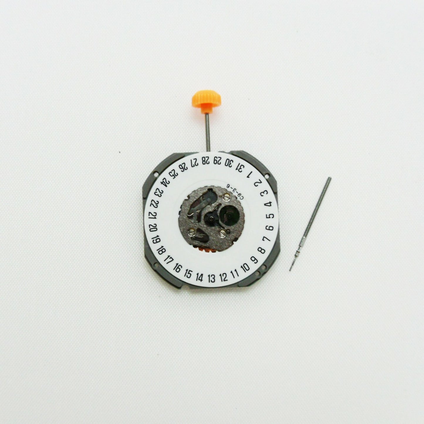 Miyota 1S13 Date at 6 and 3 Hands Citizen Watch Movement Quartz