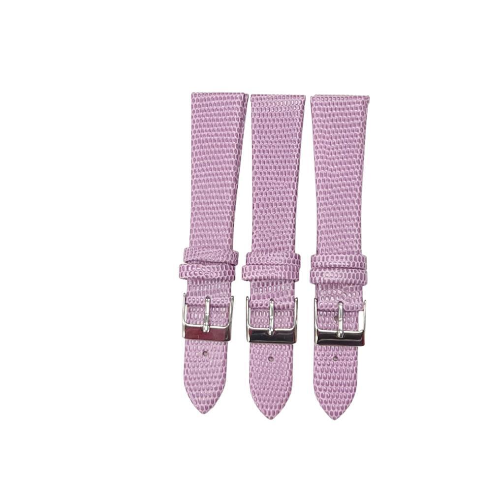 Best Quality Watch Bands Genuine Leather Lizard Grain Flat 12- 24mm