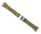 20MM Jubilee 2-tone (GOLD & SILVER) Metal Watch Band with Regular Clasp