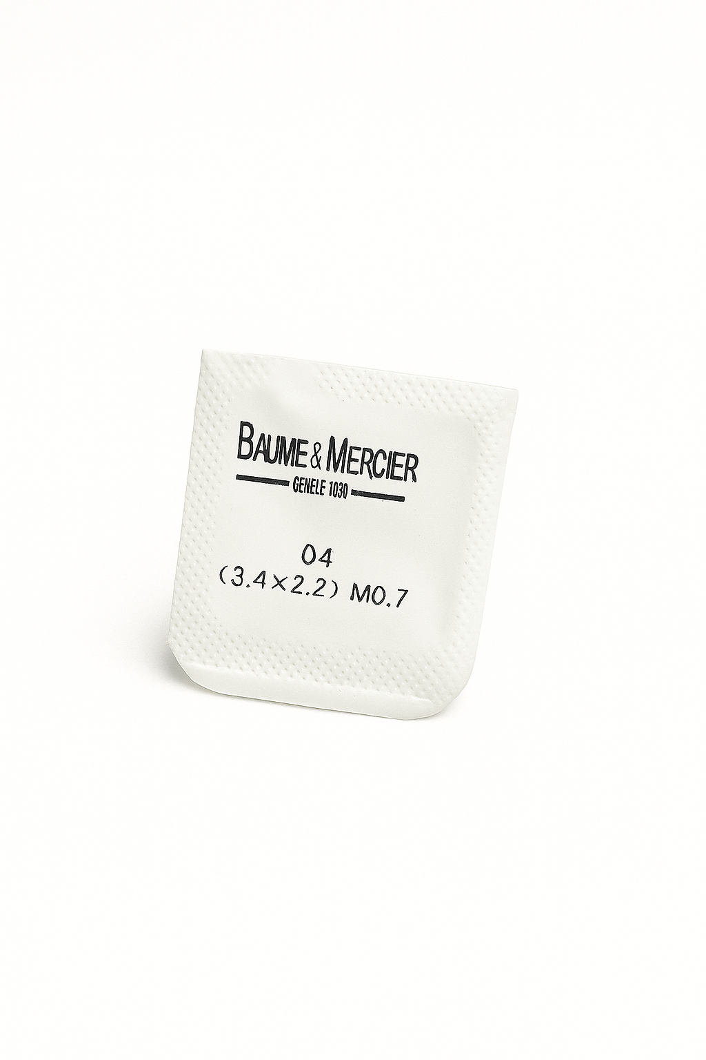 Baume & Mercier Watch Crown 3.4x2.2mm MO.7 Tap 04 Gold Screw Type