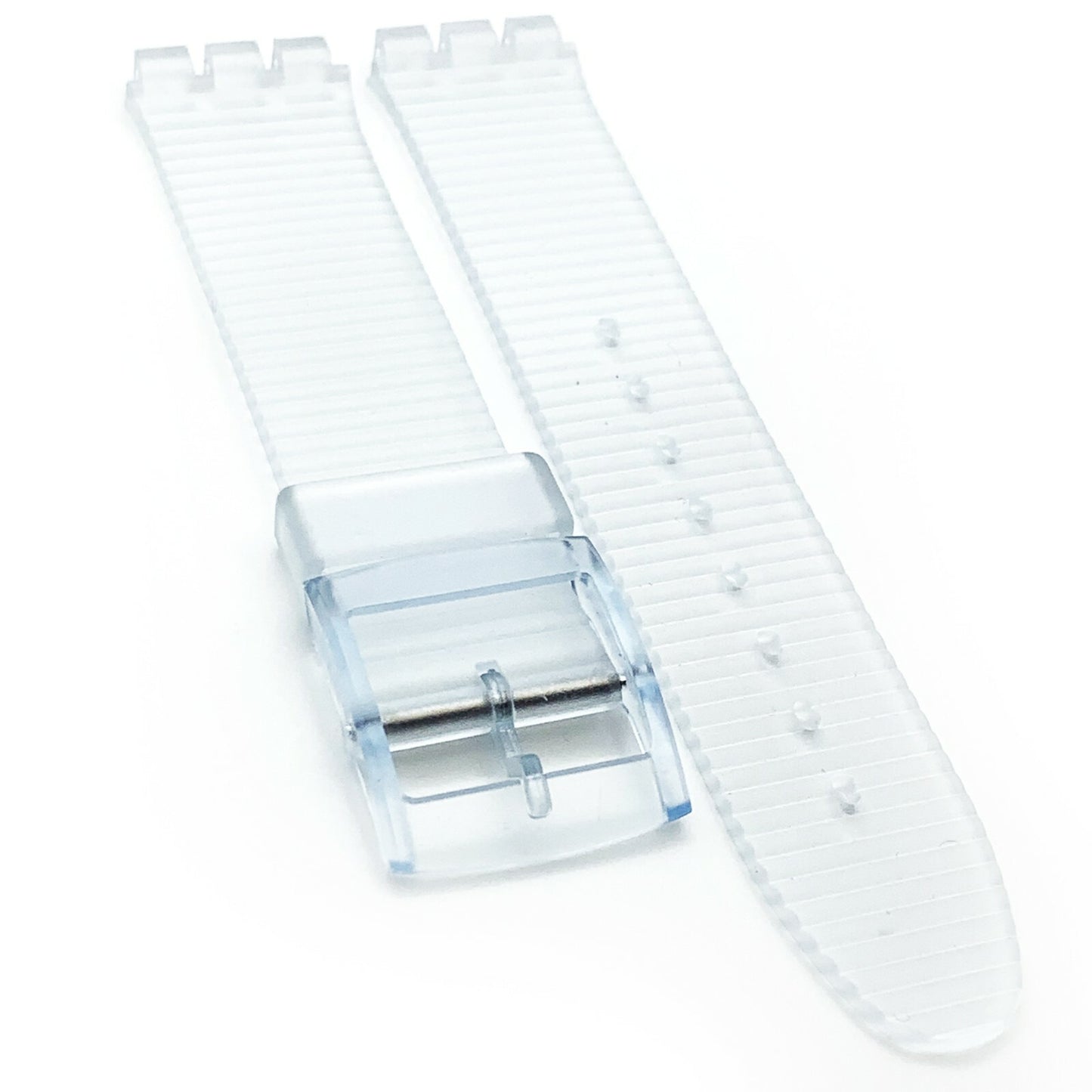 Swatch Watch Band 17 MM in Hot Pink, Red, Blue, Transparent Speed Bump Style
