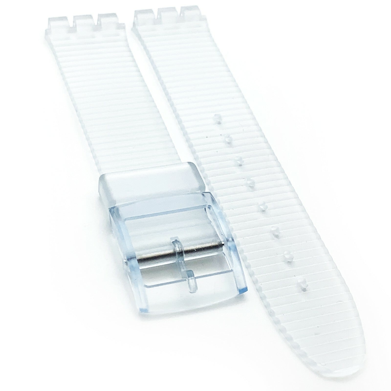Swatch Watch Band 17 MM in Hot Pink, Red, Blue, Transparent Speed Bump Style