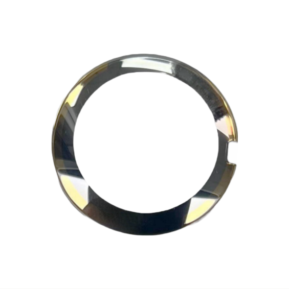 Sapphire Crystal Rado Double Dome Silver and Gold Trim (23.0×2.8×0.90)mm
