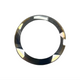 Sapphire Crystal Rado Double Dome Silver and Gold Trim (23.0×2.8×0.90)mm