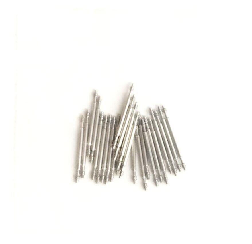 25pcs Stainless Steel Watch Band Spring Bars Strap Pin 13mm Thickness 1.0mm