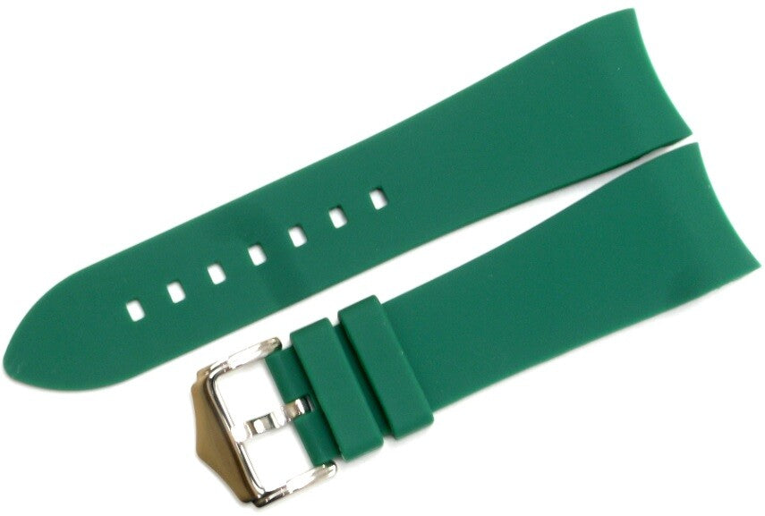 CURVED END SILICONE WATCH BANDS 9 COLORS RUBBER STRAP 18,19,20,21MM,22MM,24mm,