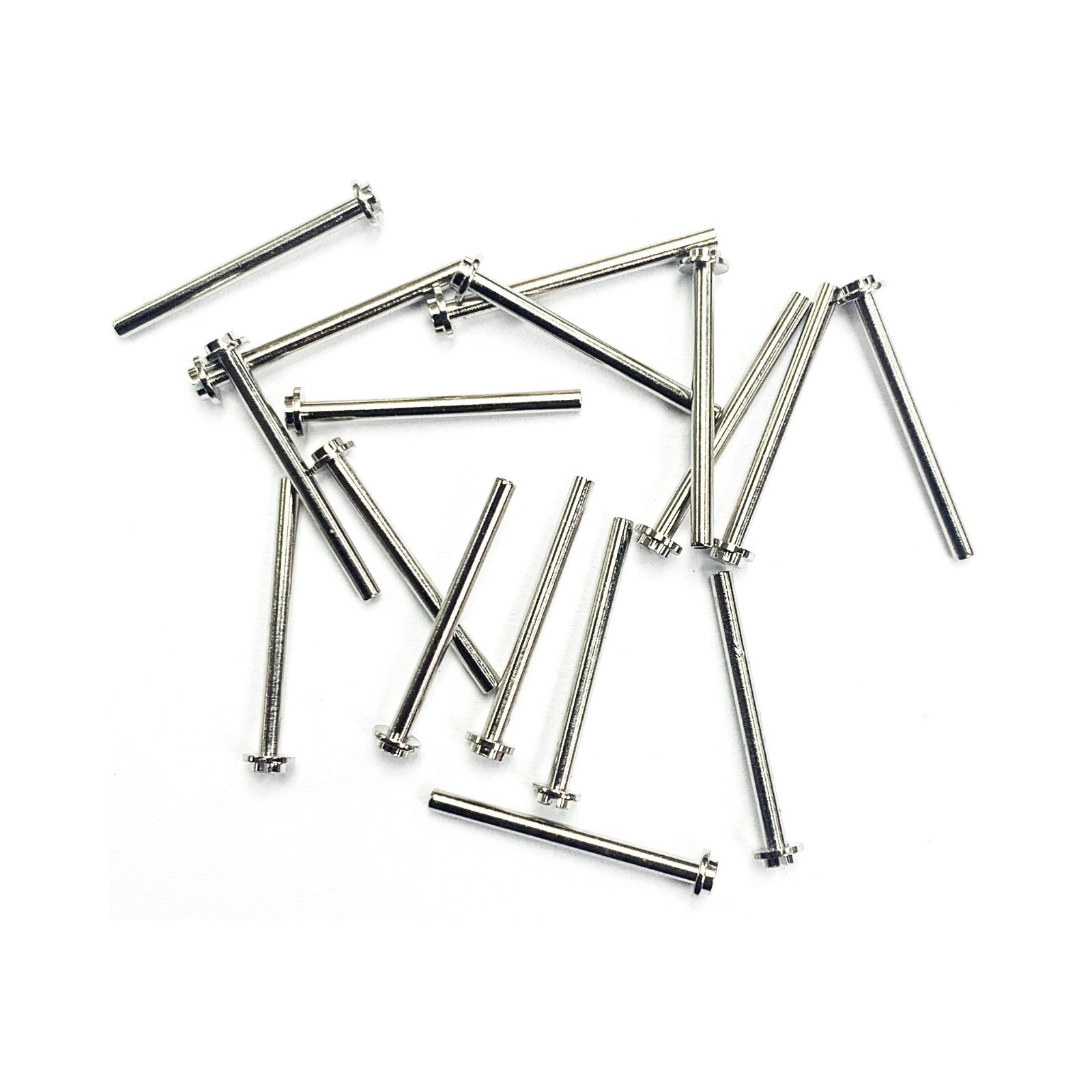 10 Gucci Type T-bar Screw Lugs fit Gucci Band Gold and Silver 1.3 MM, 8-24 MM