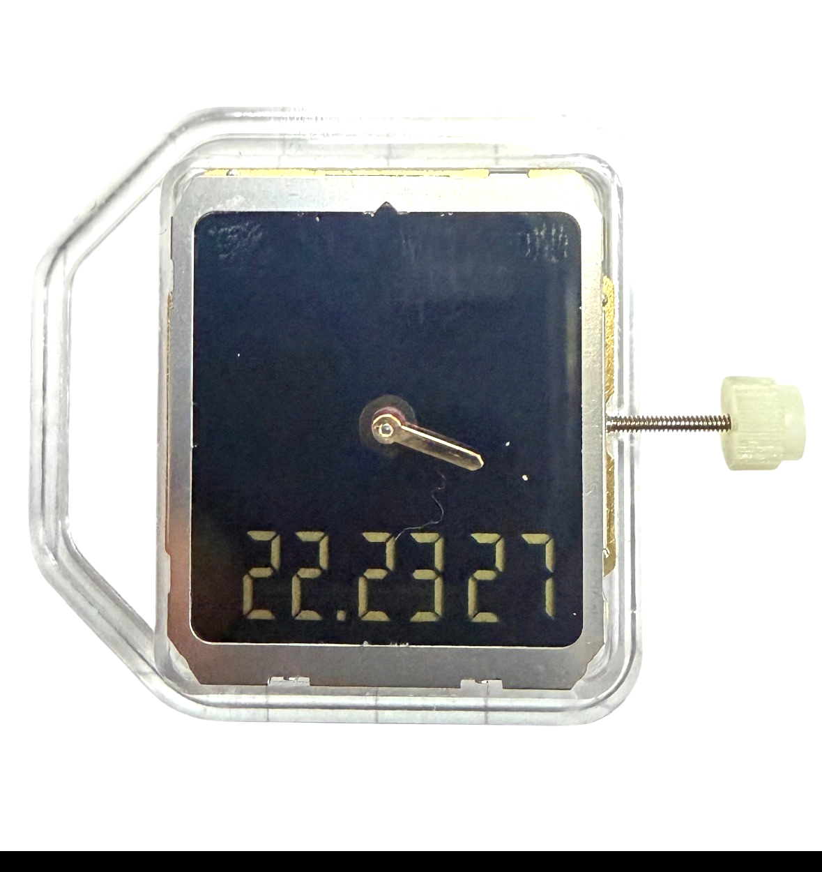 Genuine Swiss ETA E10.391 Analog Digital Chronograph Watch Movement w/ Stem