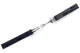 14MM Alligator Grains Matt Black Leather Watch Band for Women