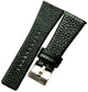 Watch Band Genuine Leather Black color 30 mm .28 mm,26 mm, 24mm