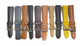 LIMITED LOT OF 10 WATCH LEATHER BANDS MIX SIZE STYLE AND COLORS 16-20mm