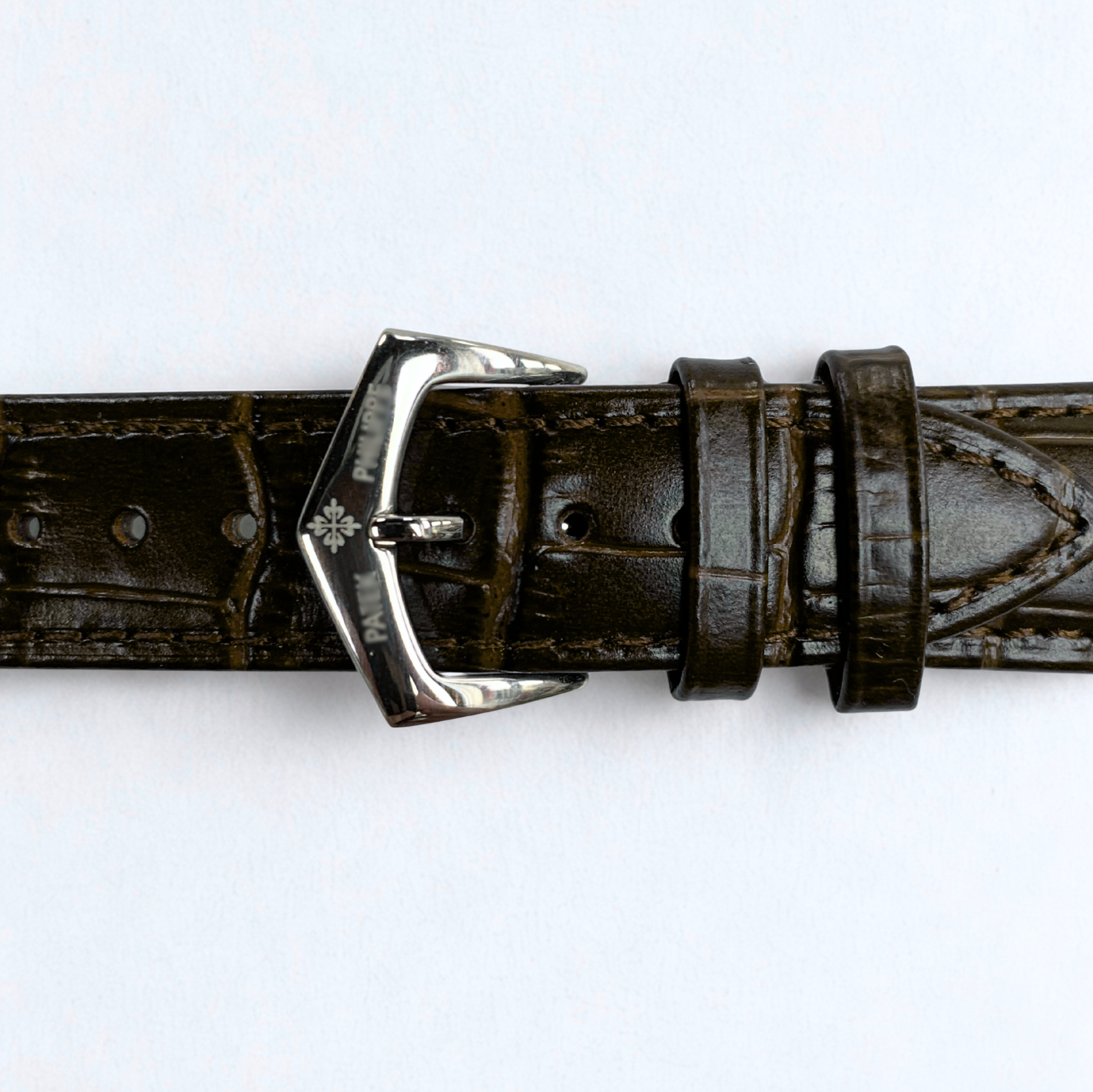 Padded Leather Watch Band – For Patek Phillipe w/ 25mm Band Width, 13mm Notch
