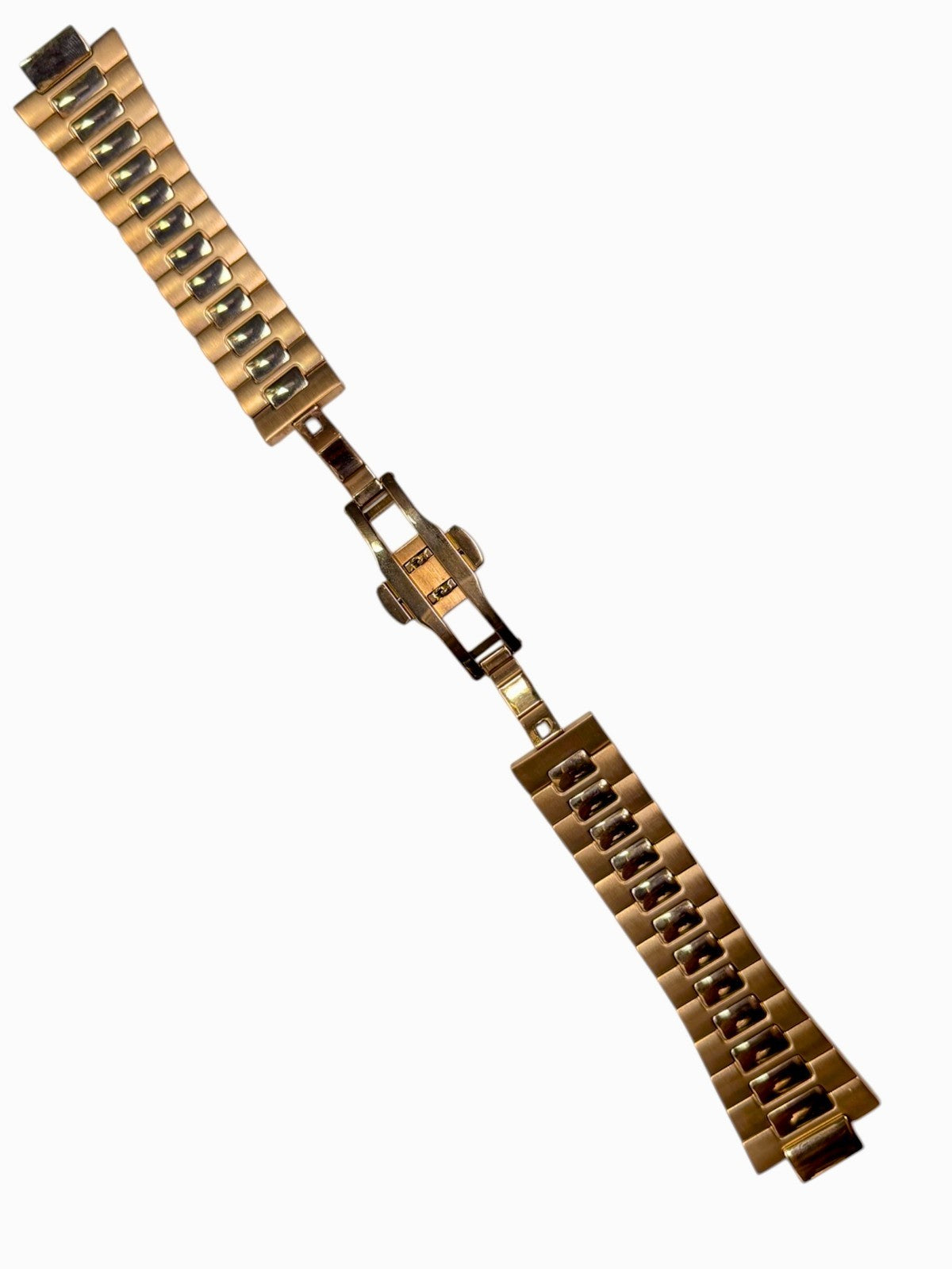 25mm Stainless Steel Yellow Gold Watch Band Suitable for Patek Philippe Watch
