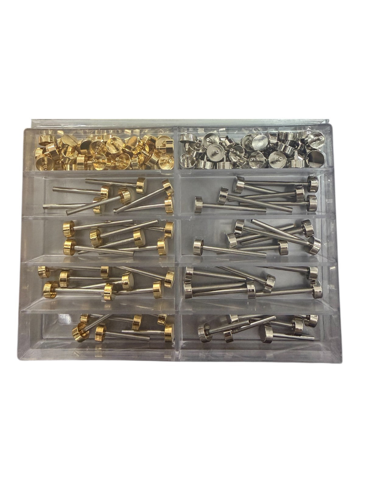48PCS Watch Band Tube &  Pin Set – Stainless Steel Lug Pins Kit (13–19mm)