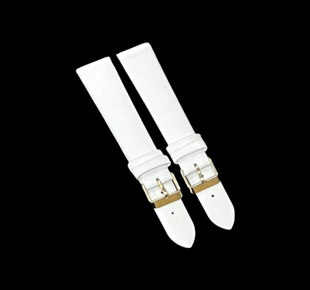 Unstitched Genuine Leather Watch Band Strap with Plain Smooth Finish 12-26MM