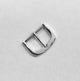 18MM WATCH BUCKLE  FOR Leather & Rubber WATCH BAND STRAP SHINY Silver