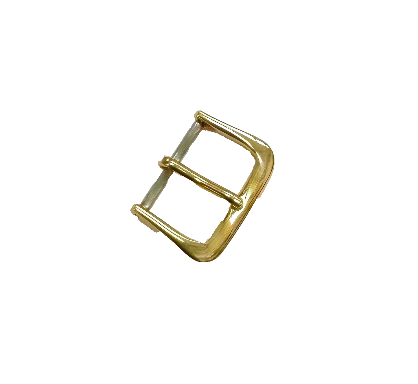 16MM WATCH BUCKLE  FOR WATCH BAND STRAP SHINY GOLD ( 10 pcs in a bag)