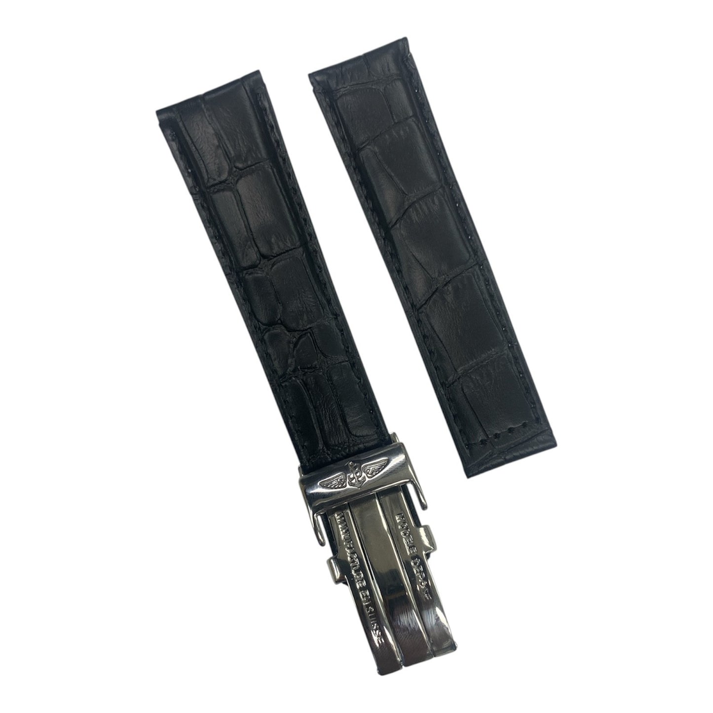 Genuine Leather Watch Band for Breitling Avenger Navitimer