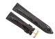 22mm D.Brown Designer Alligator Genuine calf Leather Watch Strap Band