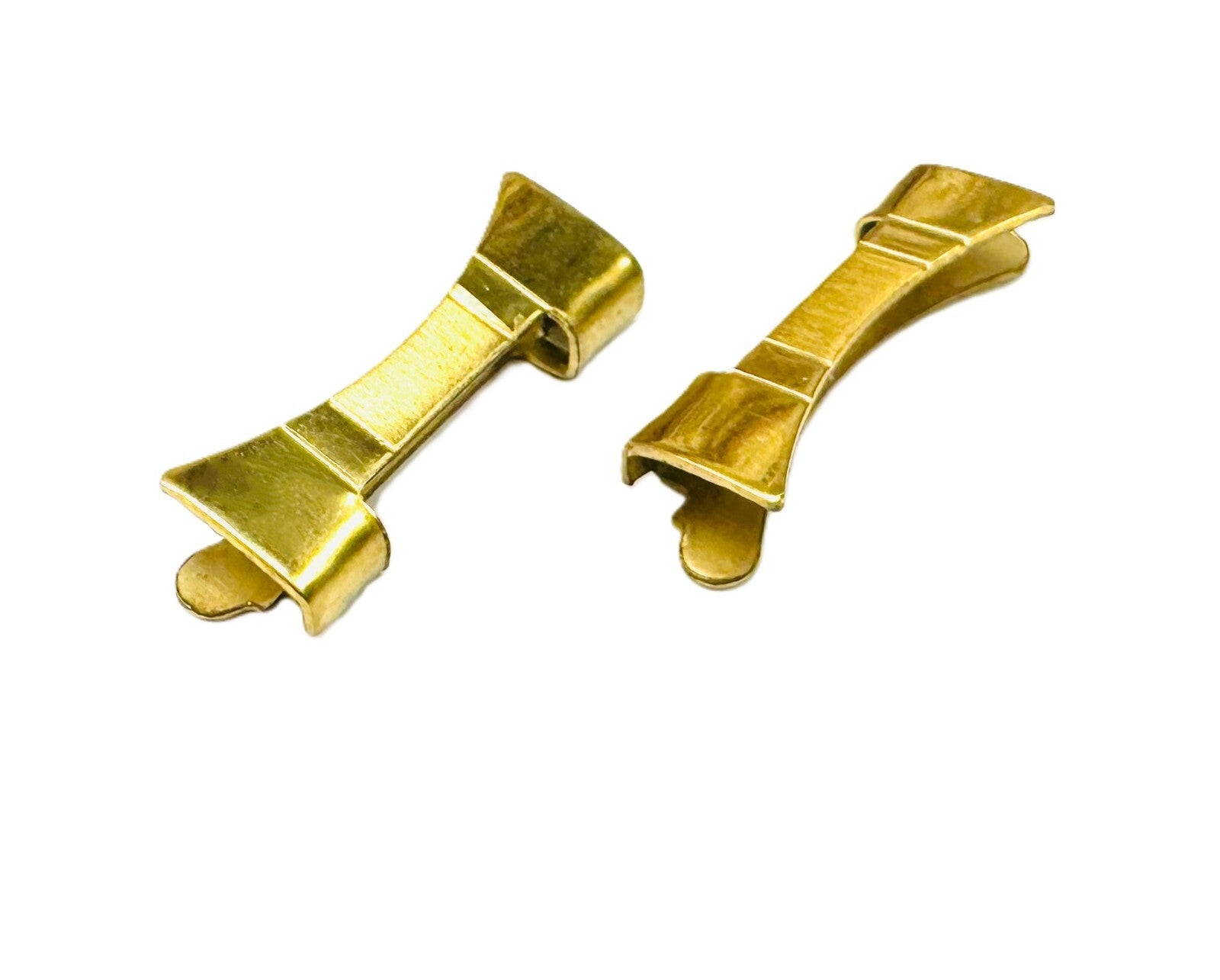 18mm Multicolor Curved End Piece for Stainless Steel Oyster Metal Watch Band