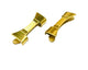 18mm Multicolor Curved End Piece for Stainless Steel Oyster Metal Watch Band