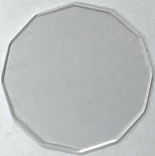 Watch Sapphire Crystal for Audemars  Piguet Flat Size 26.4x25.70mm Hexa 12 Sides