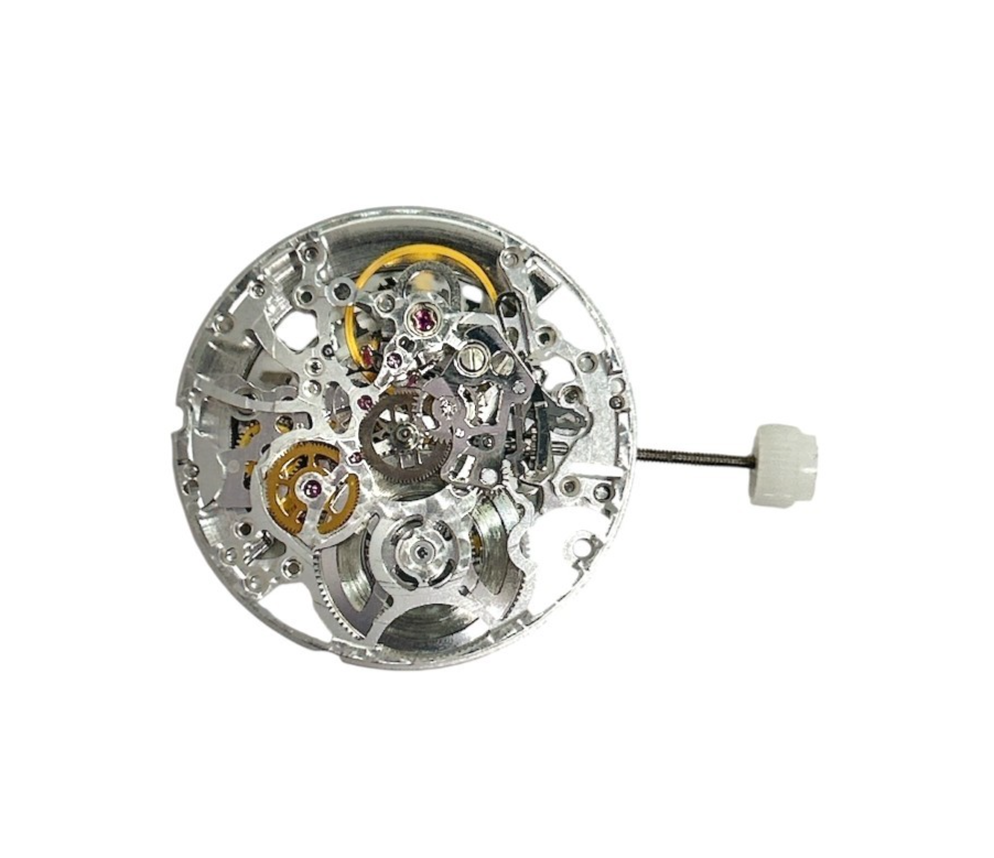 GENUINE Hermes 2892a2 Skeleton mechanical watch Automatic MOVEMENT