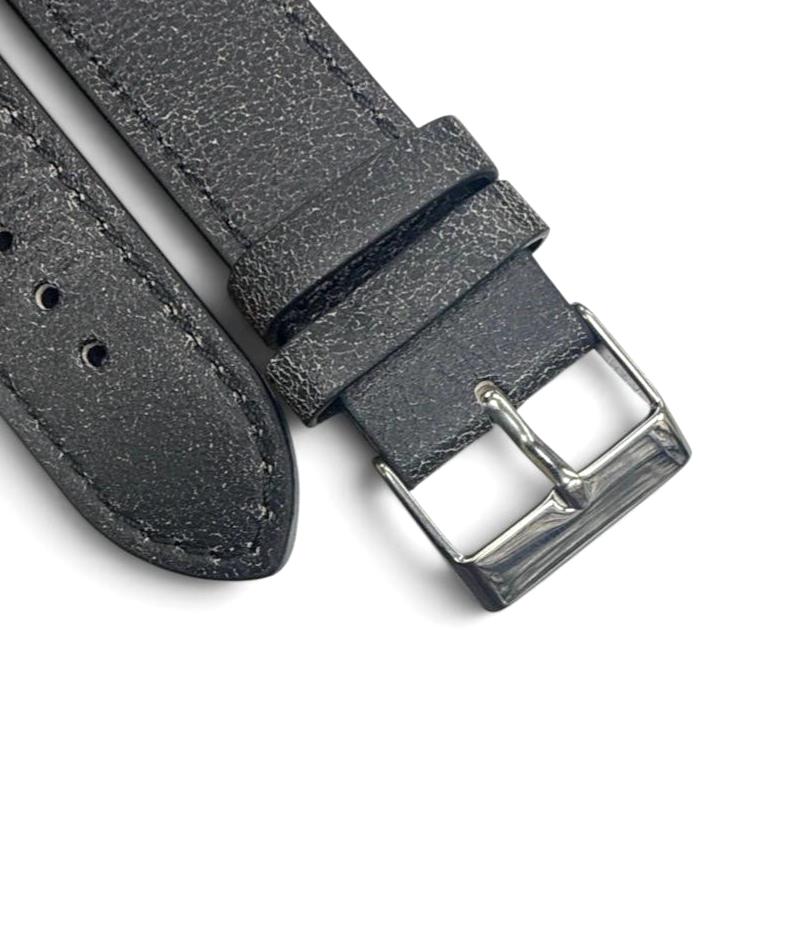 High-Quality Genuine Leather Watch Strap Band 22mm