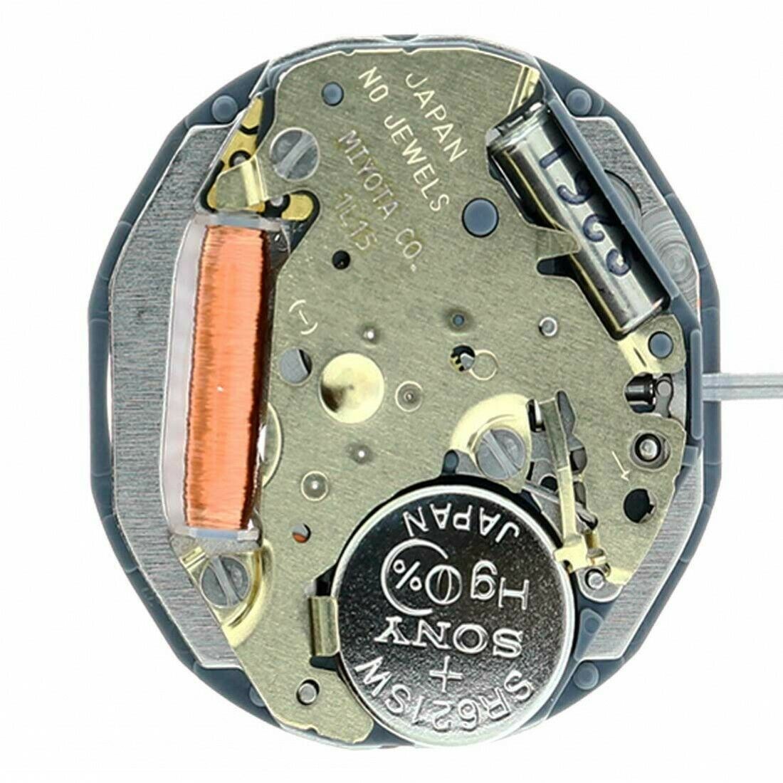 Miyota/ Citizen / Miyota 1L15 Quartz Watch Movement 2Hand DATE 3 New Japan Made