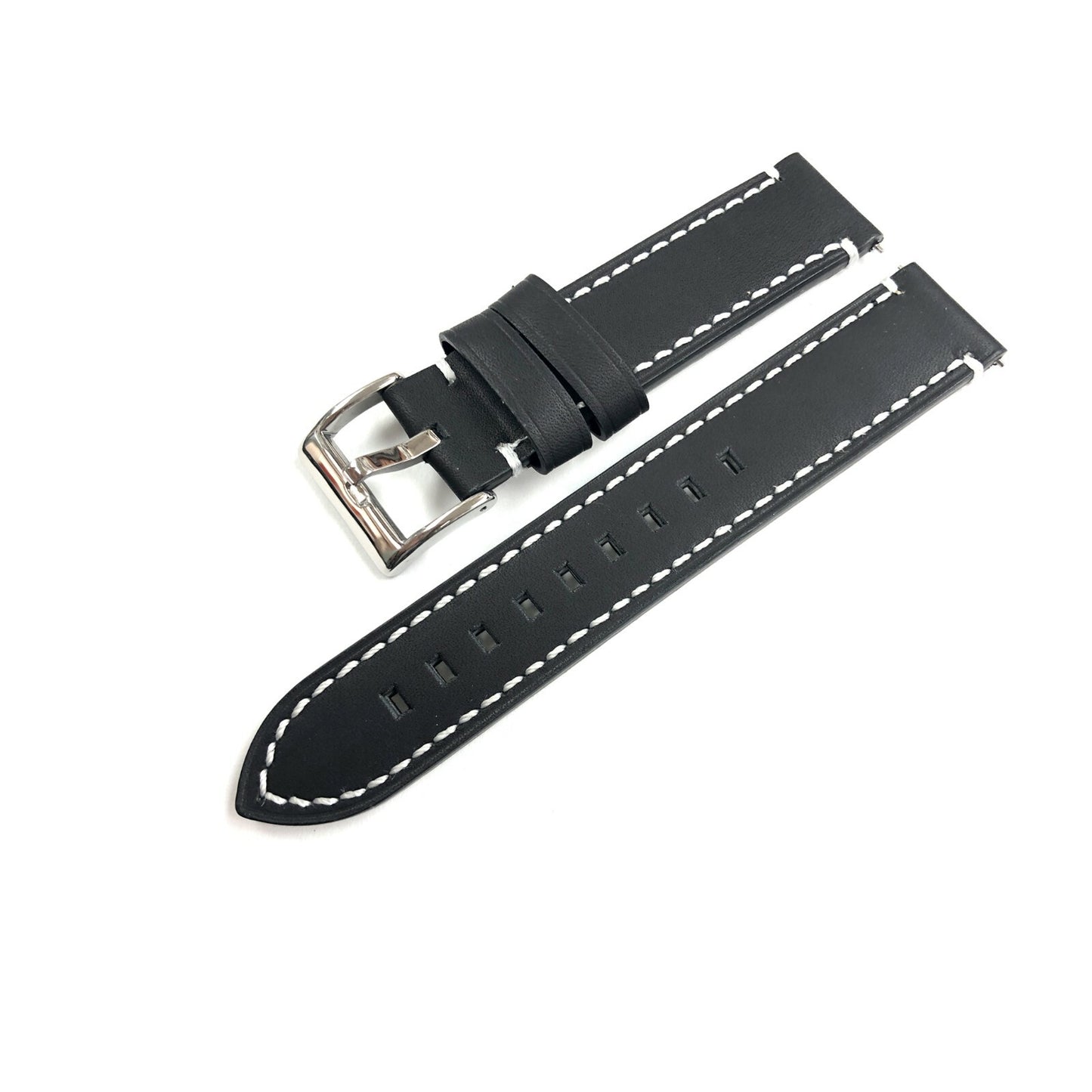Nylon Leather Watch Band 18mm to 24mm
