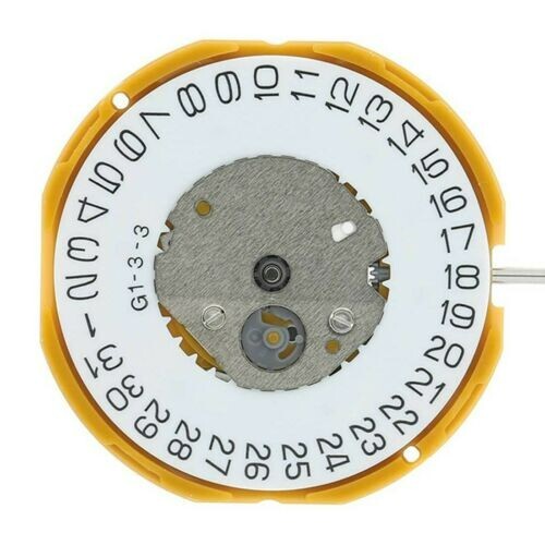 Miyota/Citizen Watch Movement GM15 2 Hand Date At 3:00 Overall Height 3.9mm