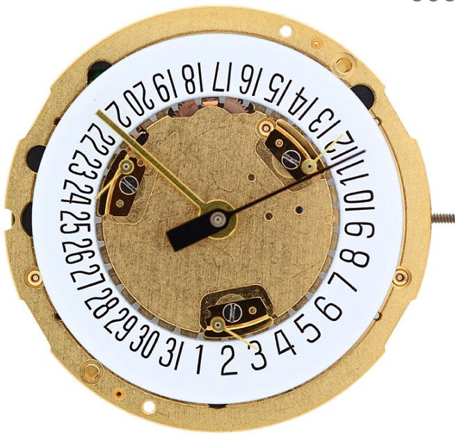 Watch Quartz Movement ETA 251.272/274 Chronograph Date at 6 Position