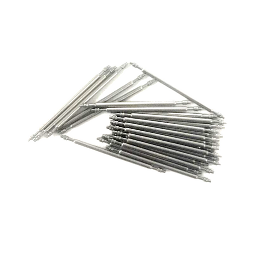 25pcs Stainless Steel Watch Band Spring Bars Strap Link Pin 20mm Thickness 1.0mm