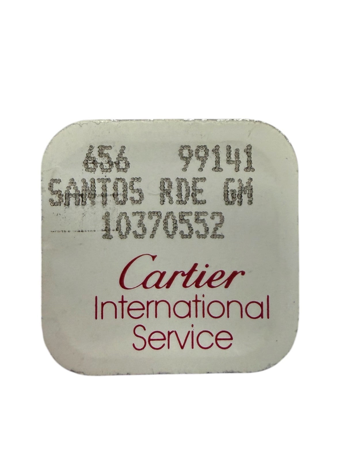 Authentic Cartier Santos RDE GM Split Stem Ref. 10370552 / 656 99141