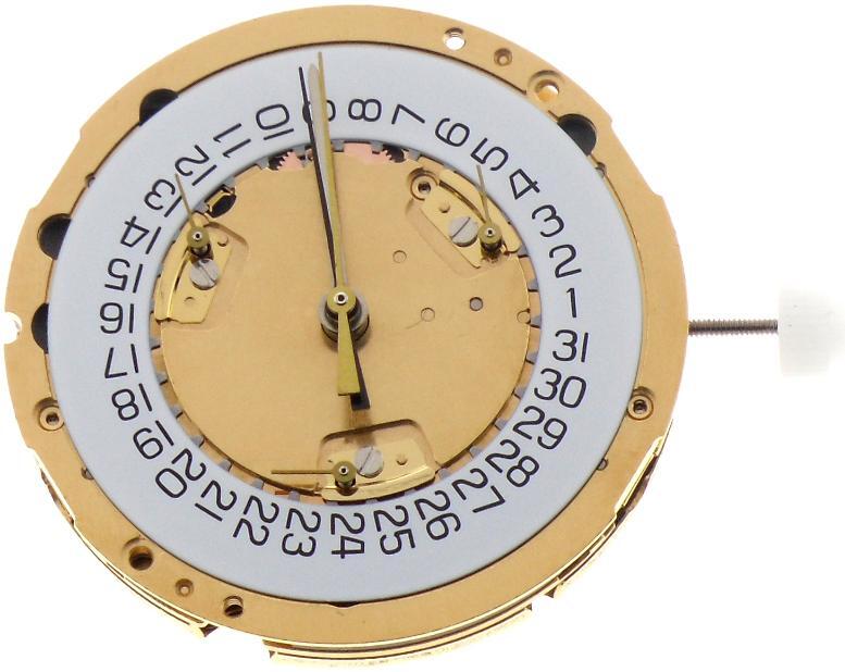 Watch Quartz Movement ETA 251.272/274 Chronograph Date at 4 Position
