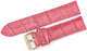 Watch Band Italian Genuine Leather  20MM and 22MM Pink Padded(Excellent Quality)