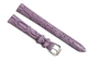 12mm Purple color Genuine Leather Alligator Watch Band Strap