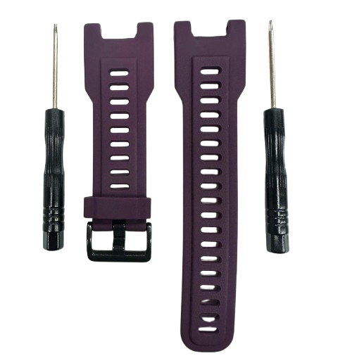 26mm Purple Watch Strap Band w/ Buckle & Tools