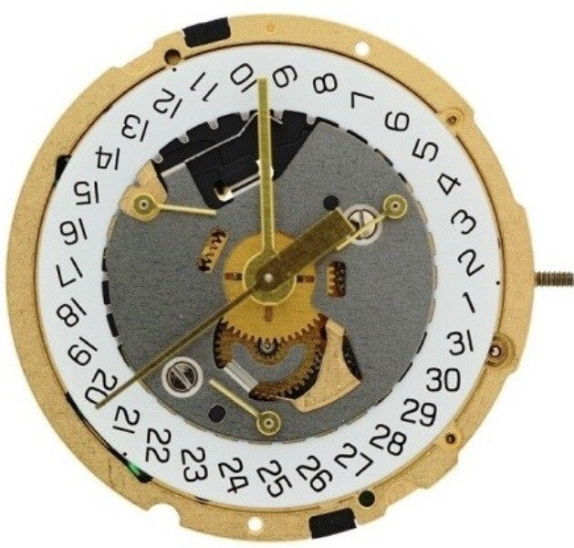 ETA 251.471 / 474 Watch Quartz Movement Date at 4 Position  Horizontal Numbers 