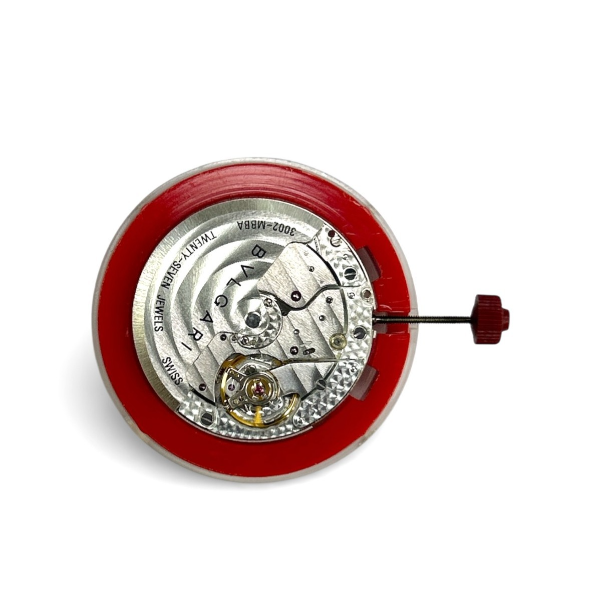 Genuine Bvlgari cal. 3002-MBBA automatic watch movement - balance moves