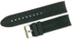 CURVED END SILICONE WATCH BAND, RUBBER STRAP 22MM