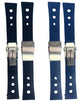 Rubber Watch Band – 22mm & 24mm | Multiple Colors For Breitling 1884 Ocean Racer
