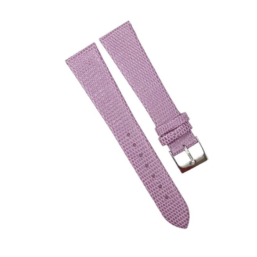 Best Quality Watch Bands Genuine Leather Lizard Grain Flat 12- 24mm