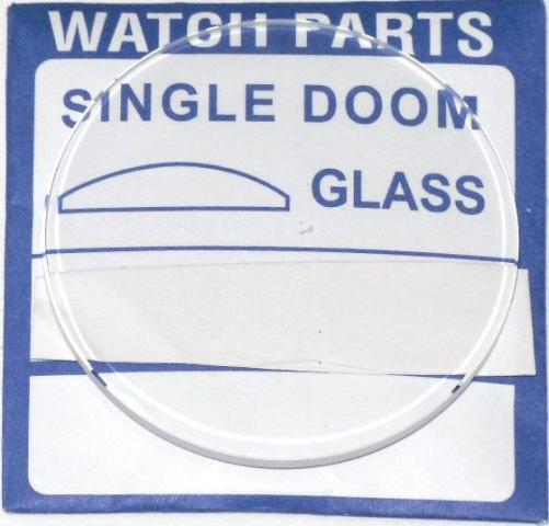 Watch Mineral German Crystal SingleDome/ Magnifier 32.5mm-35.0mm Thickness 1.5mm