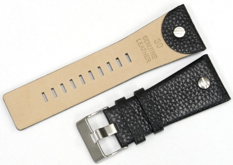 Genuine Leather Band fits Diesel Men's Watch Black & Brown 22,24,26,28,30mm