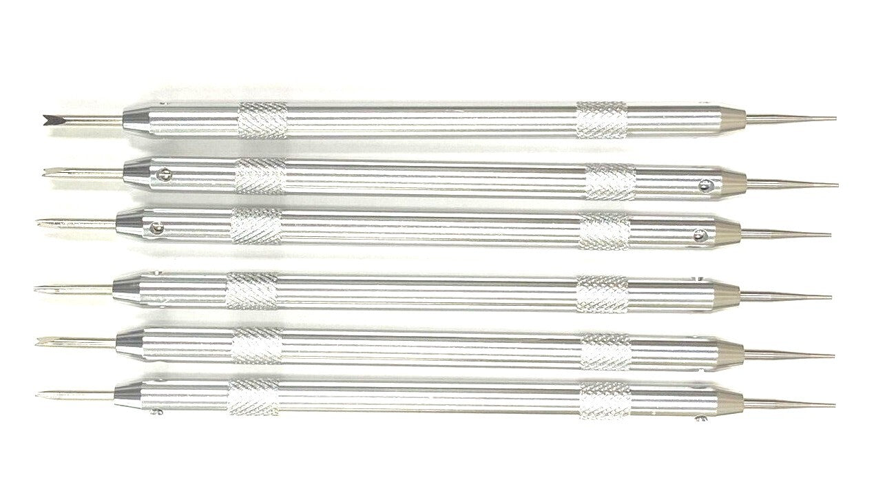 High Quality Watch Band Spring Bar Removers SILVER Handle Watchmaker Repair Tool