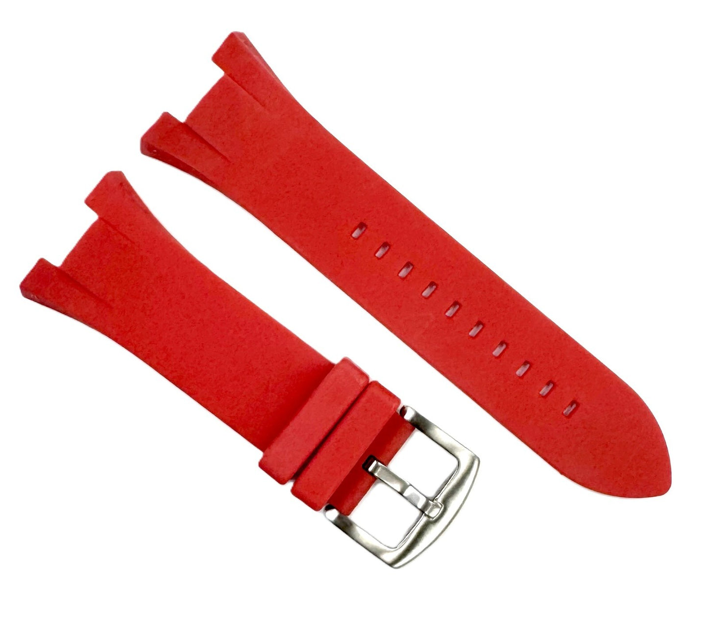 31 mm Replacement Rubber Watch Band for Armani Exchange Chronograph Watches