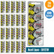 Maxell 395 Watch Cell Batteries SR927SW, SILVER-OXIDE (Pack of 100)