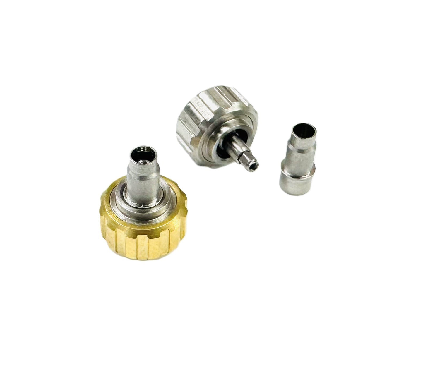 7.4mm Stainless Steel Replacement Crown with Tube for TAG Heuer AQUARACER