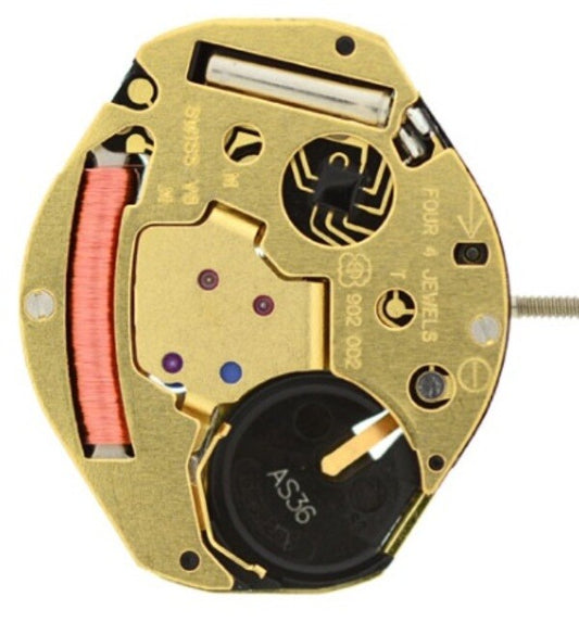 Watch Movement Quartz ETA 902.501 Height 4.0mm Swiss Made